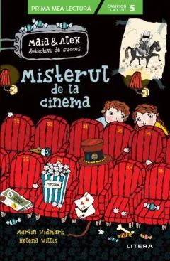 Coperta cărții Misterul de la cinema. Maia si Alex, detectivi de succes