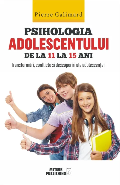 Coperta cărții Psihologia adolescentului de la 11 la 15 ani