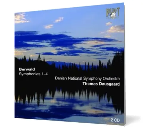 Coperta cărții Franz Berwald - Symphonies 1-4 (2 CD)