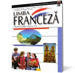 Coperta cărții Manual de franceză clasa a V-a