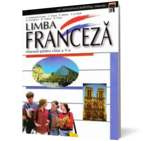 Coperta cărții Manual de franceză clasa a V-a