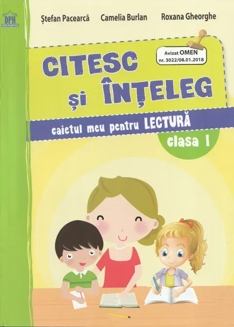 Coperta cărții Citesc si inteleg. Caietul meu pentru lectura. Clasa I