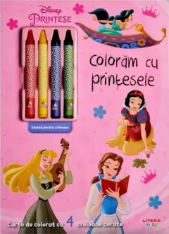 Coperta cărții Coloram cu printesele
