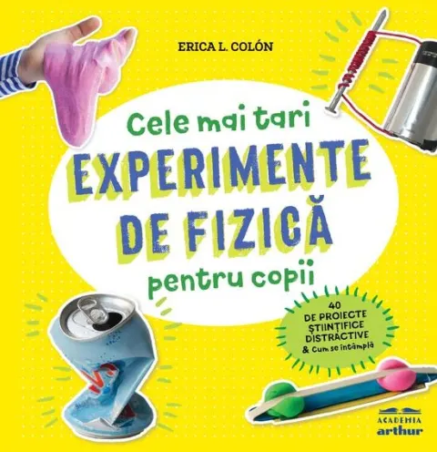 Coperta cărții Experimente de fizică pentru copii