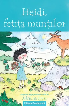 Coperta cărții Heidi, fetita muntilor (repovestire)