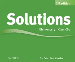 Coperta cărții Solutions 2nd Edition Elementary: Class Audio CDs (3)- REDUCERE 70%