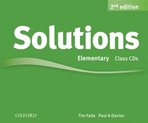 Coperta cărții Solutions 2nd Edition Elementary: Class Audio CDs (3)- REDUCERE 70%
