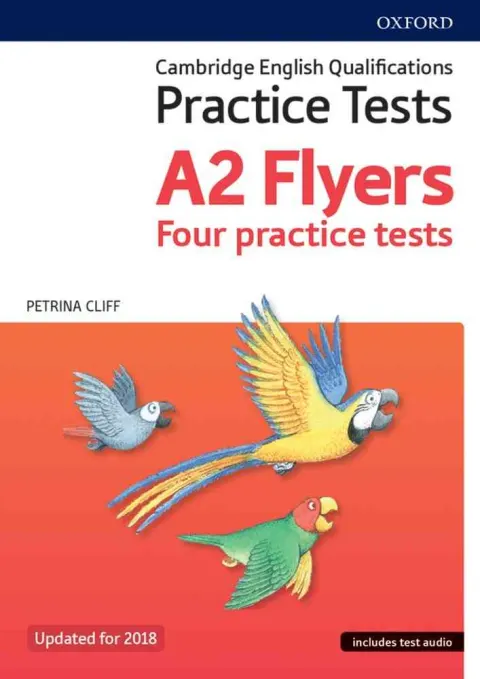 Coperta cărții Cambridge English Qualifications Young Learners Practice Tests Flyers