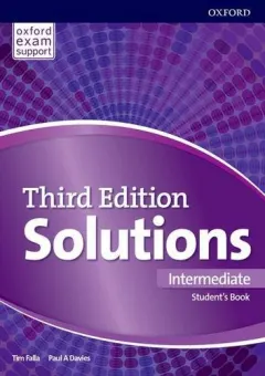 Coperta cărții Solutions 3E Intermediate Student's Book