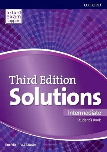 Coperta cărții Solutions 3E Intermediate Student's Book