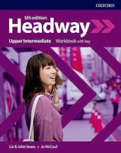 Coperta cărții Headway 5E Upper-Intermediate Workbook with key