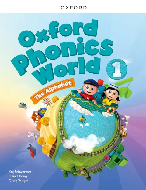 Coperta cărții Oxford Phonics World Level 1 Student Book with e-Reader book pack
