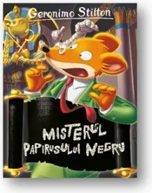 Coperta cărții Misterul papirusului negru. Volumul 10 din seria Geronimo Stilton