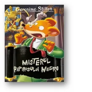 Coperta cărții Misterul papirusului negru. Volumul 10 din seria Geronimo Stilton