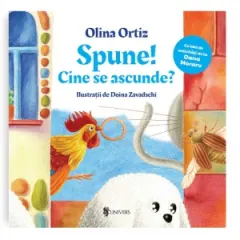 Coperta cărții Spune! Cine se ascunde? Cu idei de activitati de la Oana Moraru