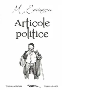 Coperta cărții Articole politice, Editia a II-a anastatica