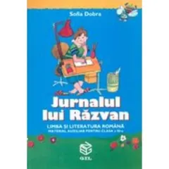 Coperta cărții Jurnalul lui Razvan - auxiliar pentru limba romana (clasa a III-a)