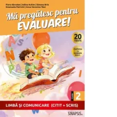Coperta cărții Ma pregatesc pentru evaluare! Limba si comunicare (citit si scris). Clasa a II-a