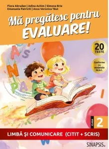 Coperta cărții Ma pregatesc pentru evaluare! Limba si comunicare (citit si scris). Clasa a II-a