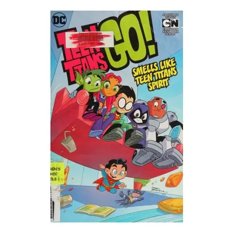 Coperta cărții Smells like Teen Titans spirit