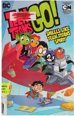 Coperta cărții Smells like Teen Titans spirit