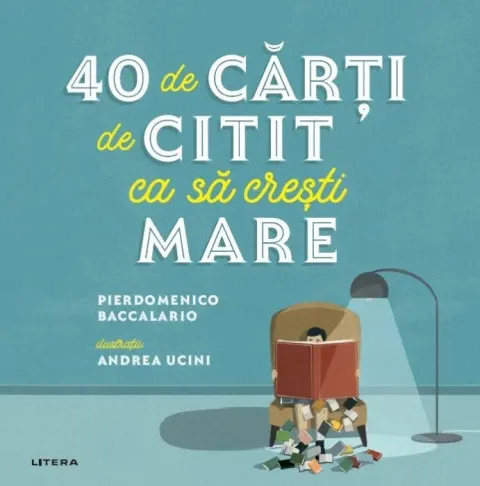 Coperta cărții 40 de carti de citit ca sa cresti mare