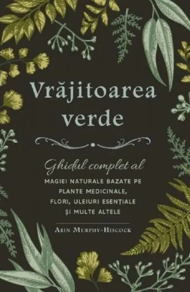 Coperta cărții Vrăjitoarea verde