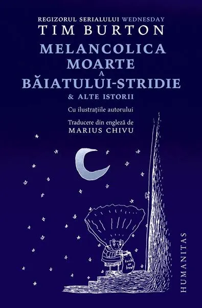 Coperta cărții Melancolica moarte a Băiatului-stridie