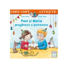 Coperta cărții Paul și Maria pregătesc o petrecere