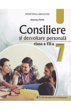 Coperta cărții Consiliere si dezvoltare personala - Clasa 7 - Manual