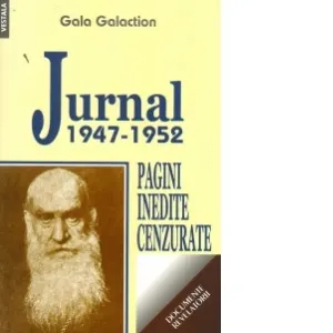 Coperta cărții Jurnal 1947-1952. Pagini inedite cenzurate