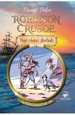 Coperta cărții Robinson Crusoe