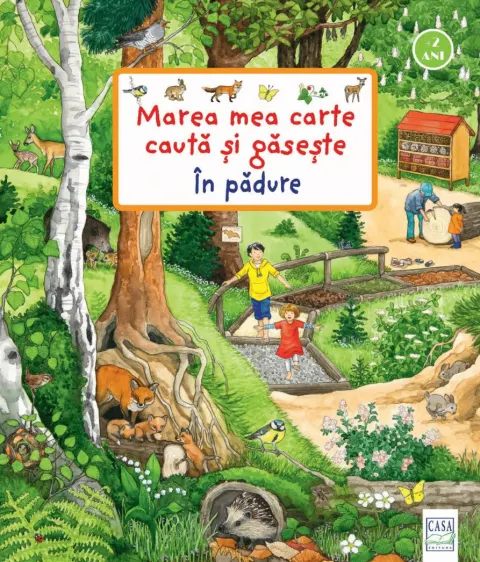 Coperta cărții Marea mea carte caută și găsește - În pădure