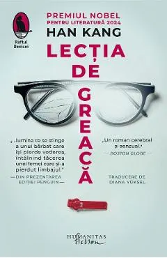 Coperta cărții Lectia de greaca