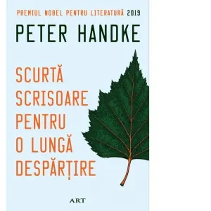 Coperta cărții Scurta scrisoare pentru o lunga despartire