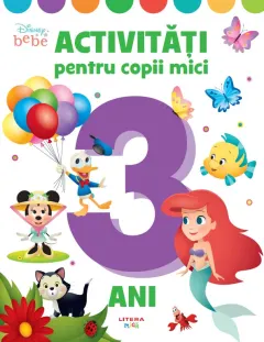Coperta cărții Disney Bebe. Activitati pentru copii mici. 3 ani