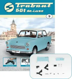 Coperta cărții Numarul 9. Trabant 601