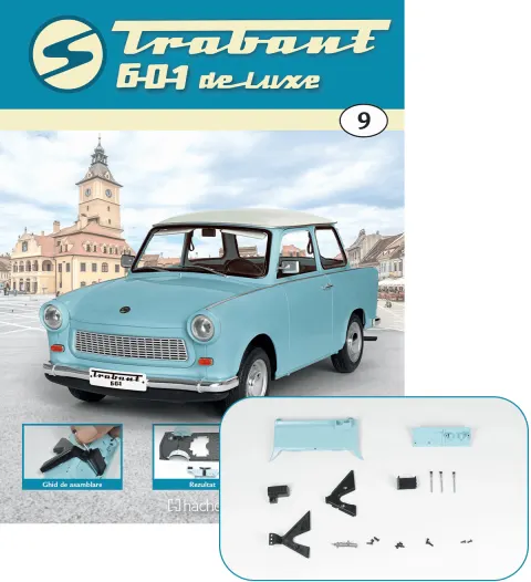 Coperta cărții Numarul 9. Trabant 601