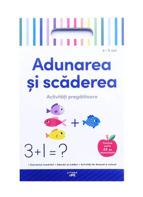 Coperta cărții Adunarea si scaderea. Activitati pregatitoare