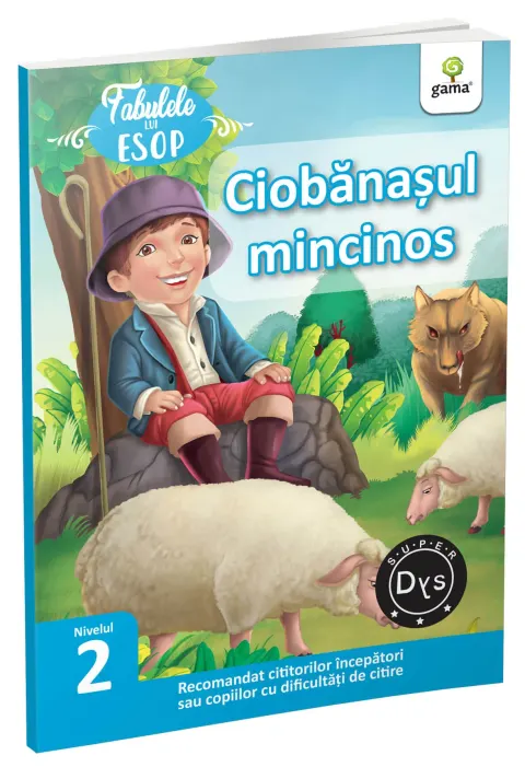 Coperta cărții Ciobănașul mincinos
