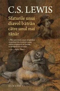 Coperta cărții Sfaturile unui diavol bătrân către unul mai tânăr
