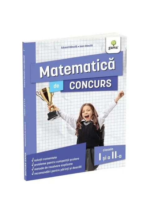 Coperta cărții Matematica de concurs clasele I si a II-a. Editia a II-a/ Ma pregatesc pentru concursuri