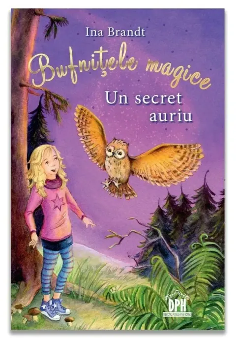 Coperta cărții Bufnitele magice - Un secret auriu