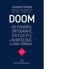 Coperta cărții DOOM 3 - Dictionarul Ortografic, Ortoepic si Morfologic al Limbii Romane (editia a III-a)
