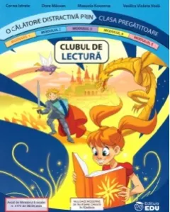 Coperta cărții Clubul de lectura, clasa pregatitoare