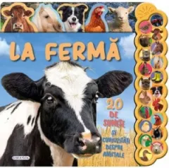 Coperta cărții 20 de sunete si curiozitati. La ferma