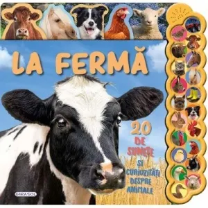 Coperta cărții 20 de sunete si curiozitati. La ferma