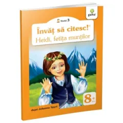 Coperta cărții Invat sa citesc! Nivelul 3 - Heidi, fetita muntilor