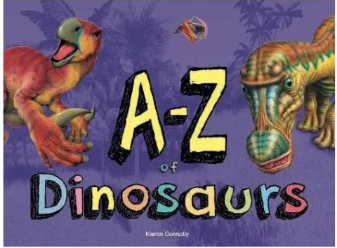Coperta cărții A-Z of Dinosaurs