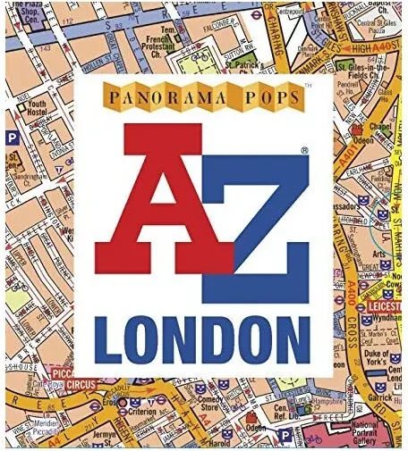 Coperta cărții A-Z London